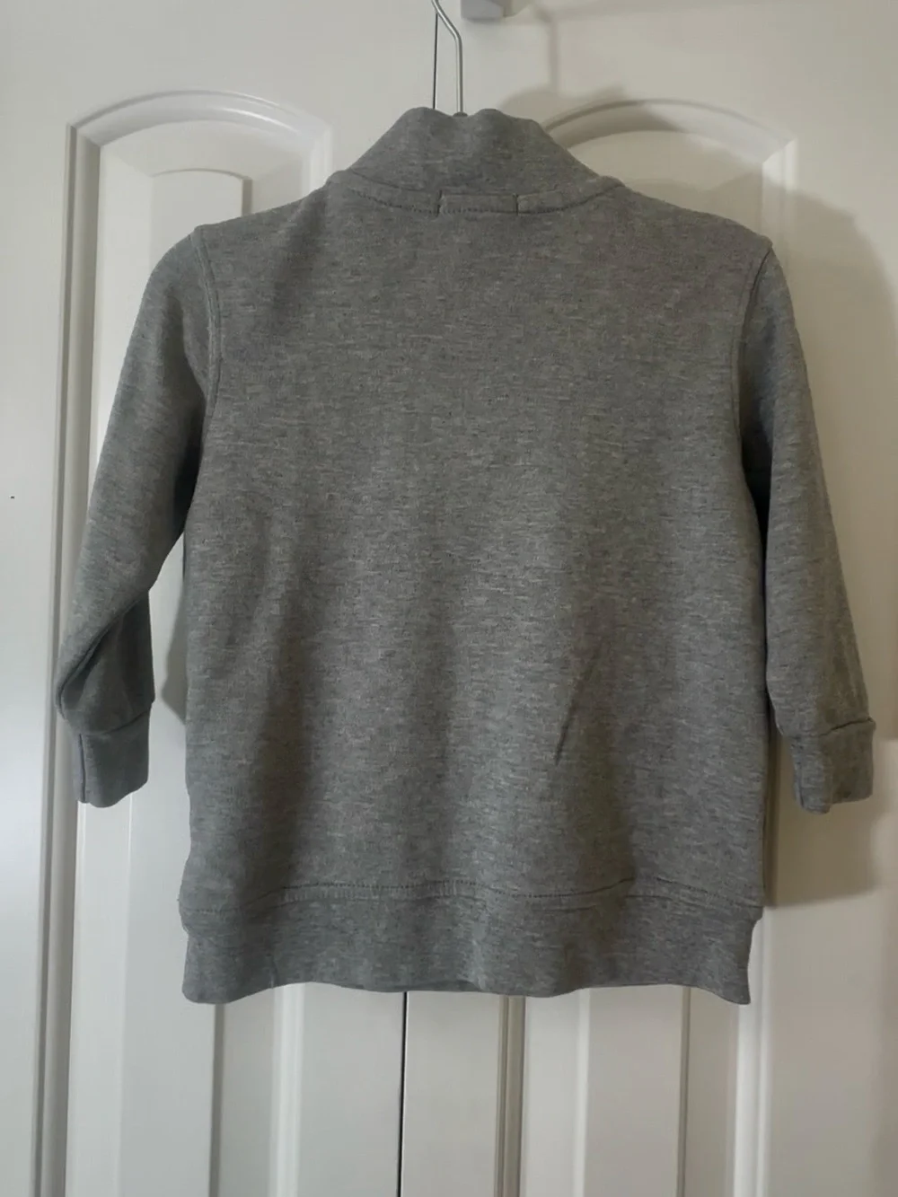 Ralph Lauren Gray Quarter-Zip Sweater